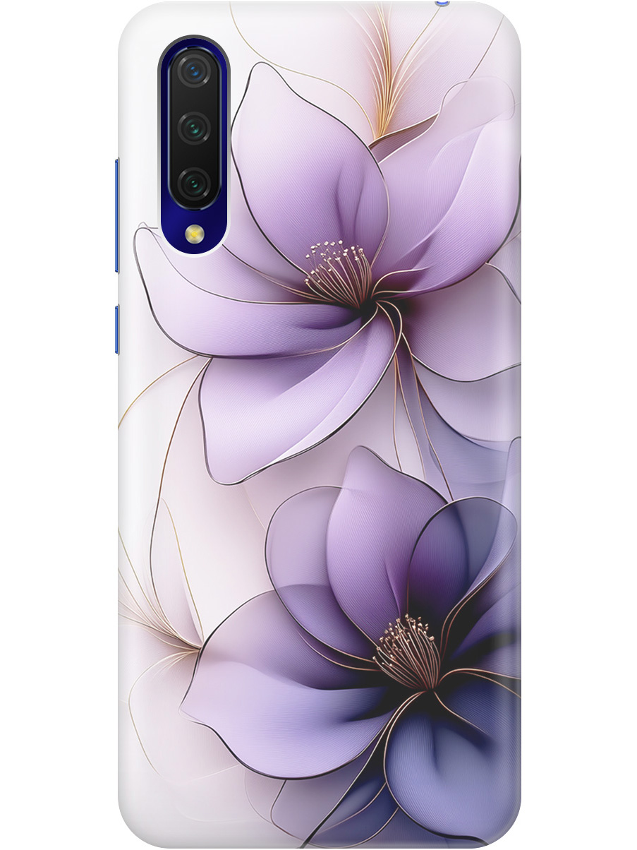 

Силиконовый чехол на Xiaomi Mi 9 Lite / CC9 с принтом "Сиреневые цветы", Прозрачный;белый;серый;фиолетовый, 721722521
