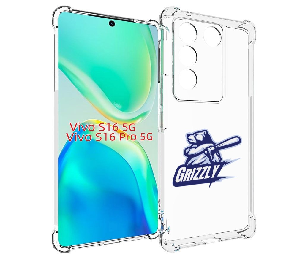 

Чехол MyPads Гризли для Vivo S16 5G/S16 Pro 5G/V27/V27 Pro, Tocco