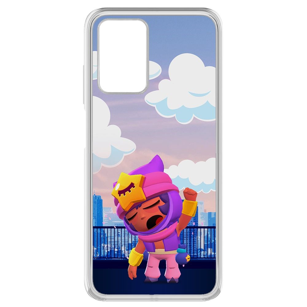 Чехол-накладка Brawl Stars-Сэнди для Xiaomi Redmi 10