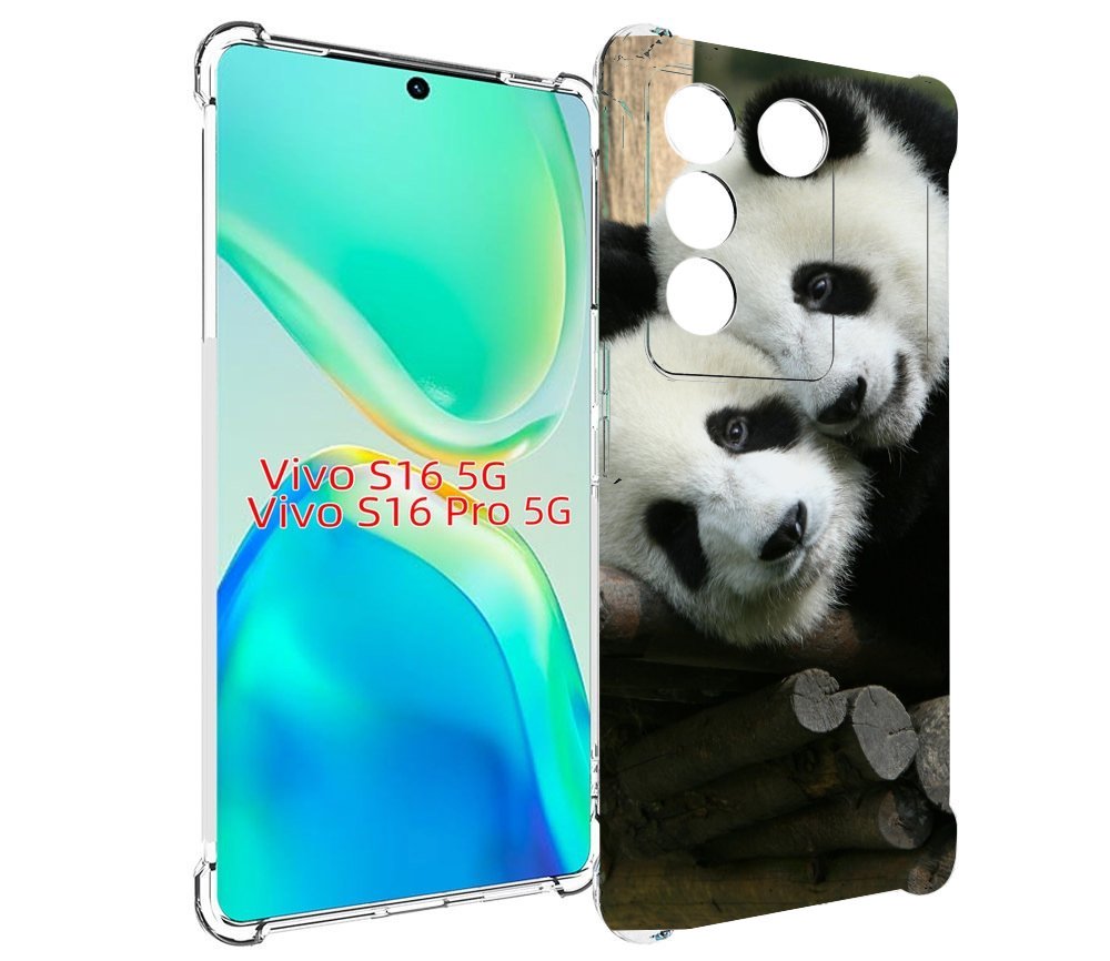 

Чехол MyPads Две-панды для Vivo S16 5G/S16 Pro 5G/V27/V27 Pro, Tocco