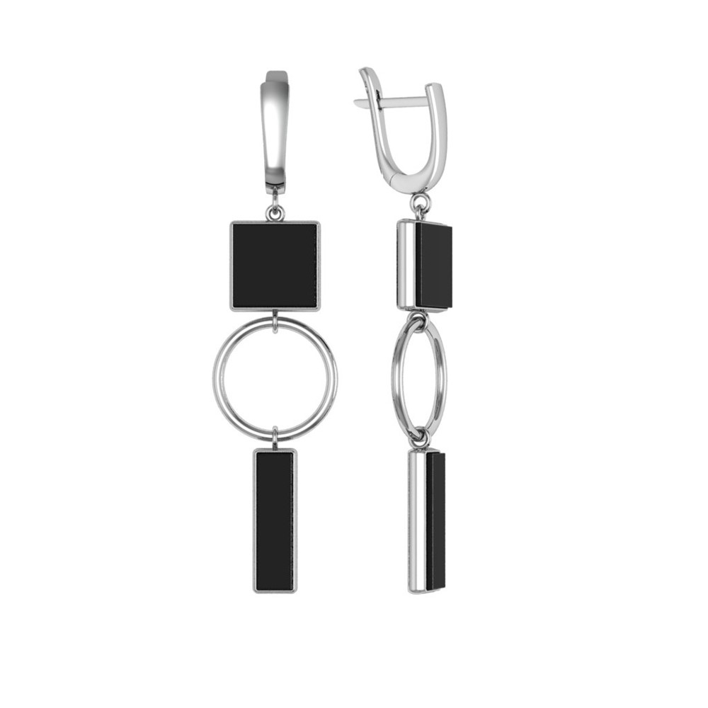 

Серьги из серебра с агатом ПРИВОЛЖСКИЙ ЮВЕЛИР 391986-AG73, 391986-AG73