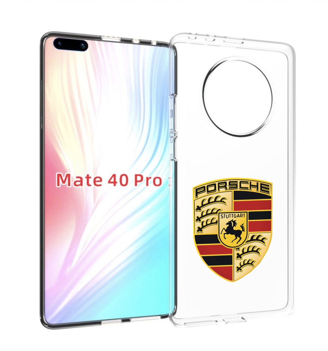 

Чехол Mypads Porsche 5 Мужской Для Huawei Mate 40 Pro (Noh-Nx9), Прозрачный, Tocco