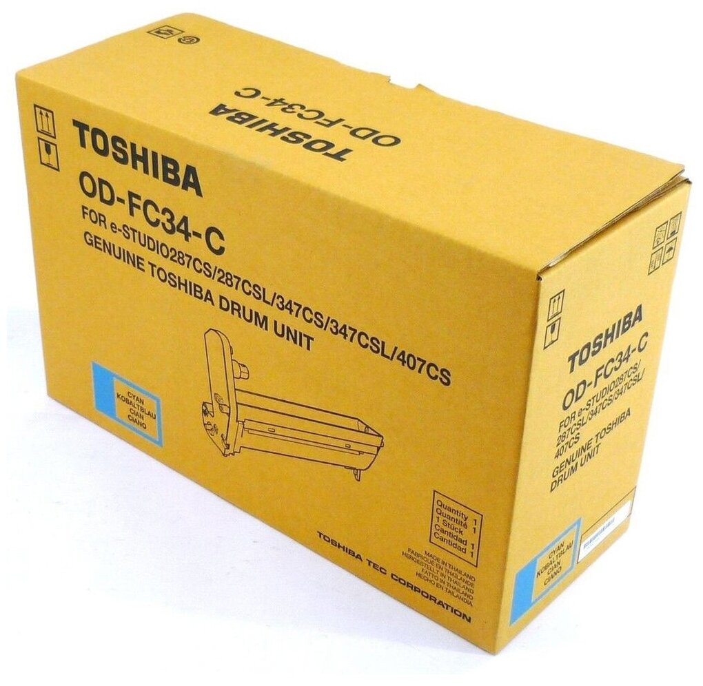 

Фотобарабан Toshiba OD-FC34C (6A000001578) голубой, оригинальный, OD-FC34C
