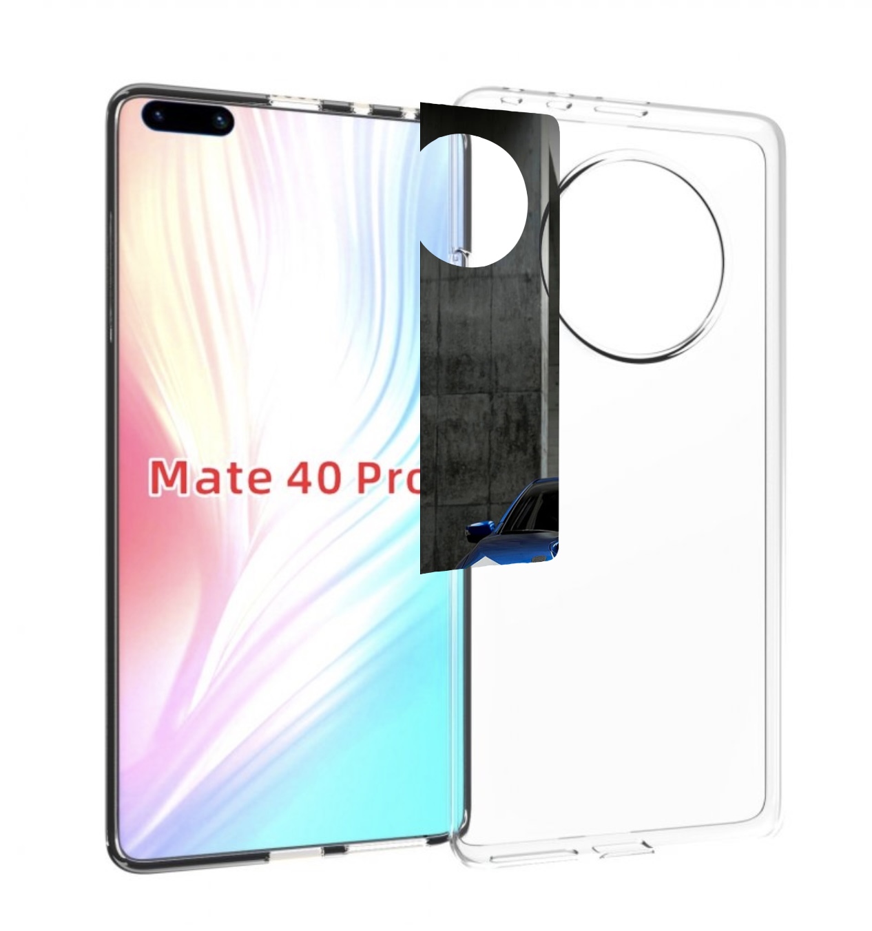 

Чехол Mypads Subaru 1 Мужской Для Huawei Mate 40 Pro (Noh-Nx9), Прозрачный, Tocco