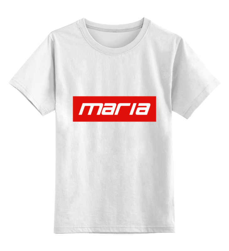 

Футболка детская Printio Maria цв. белый р. 152, Maria