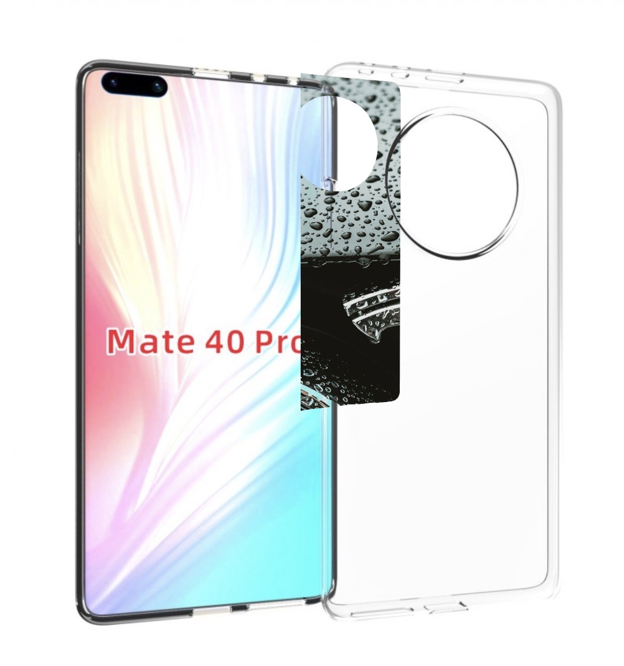 

Чехол Mypads Tesla 1 Для Huawei Mate 40 Pro (Noh-Nx9), Прозрачный, Tocco