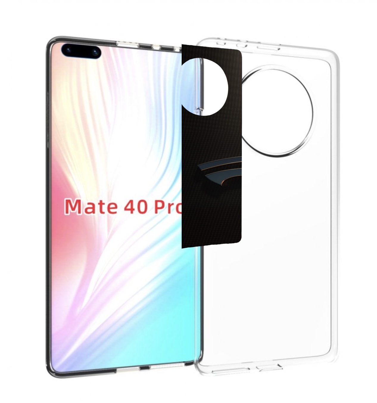 

Чехол Mypads Tesla 3 Для Huawei Mate 40 Pro (Noh-Nx9), Прозрачный, Tocco