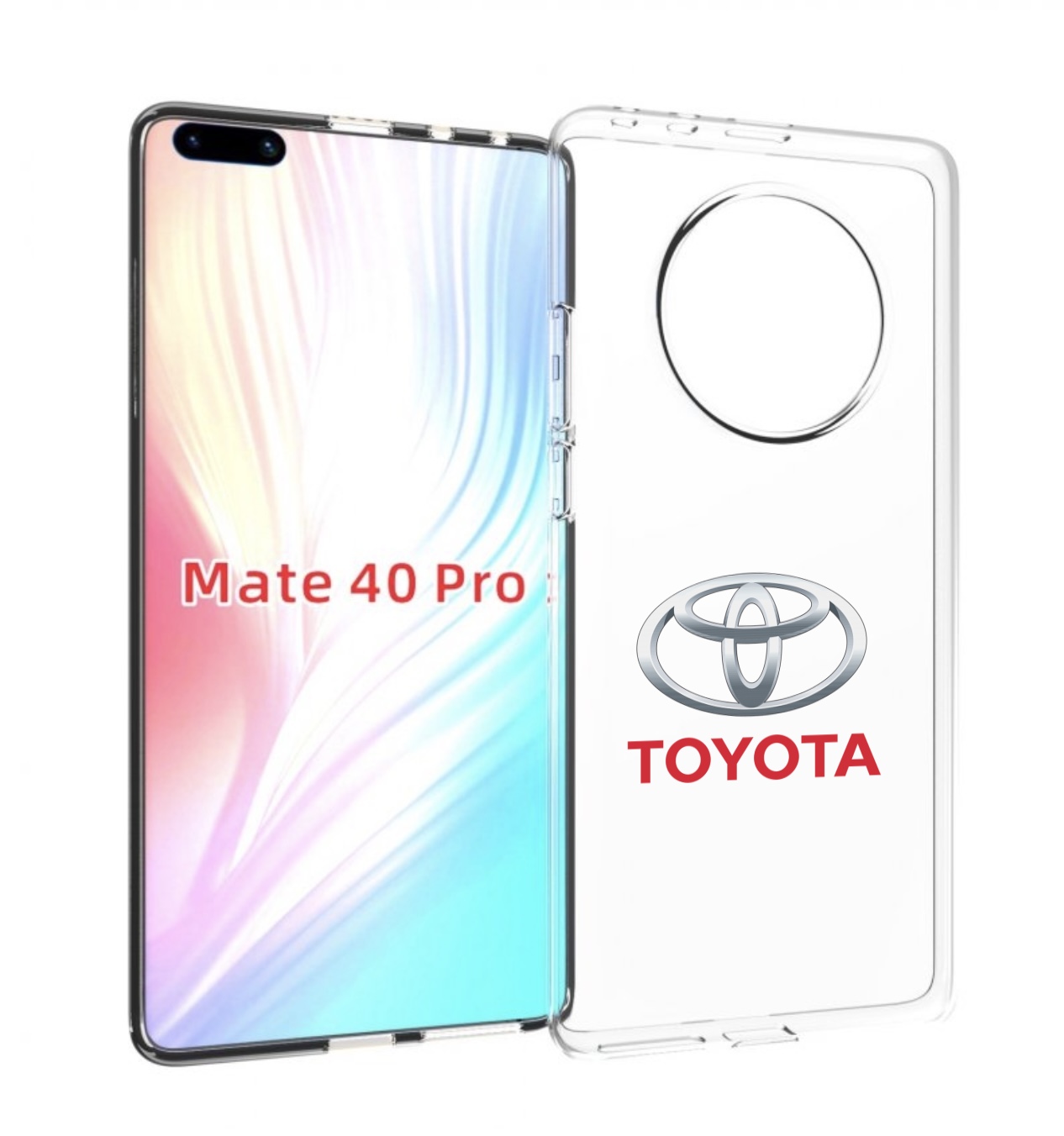 

Чехол Mypads Toyota 4 Мужской Для Huawei Mate 40 Pro (Noh-Nx9), Прозрачный, Tocco