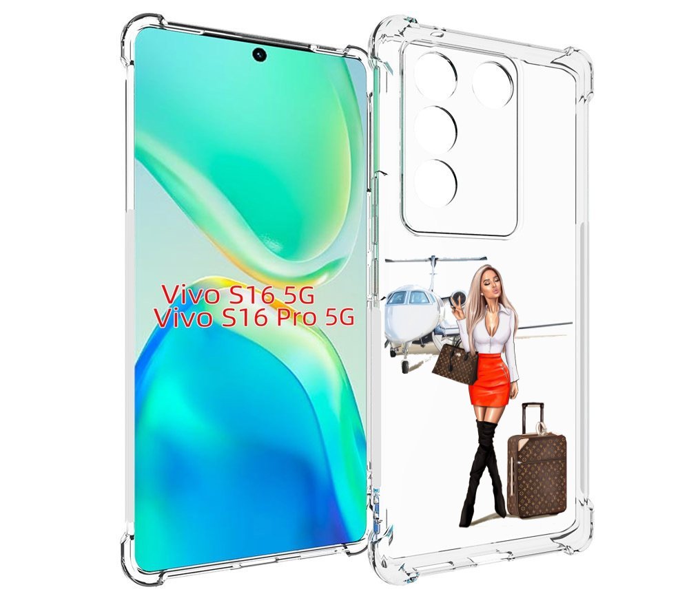 

Чехол MyPads Деловая-девушка женский для Vivo S16 5G/S16 Pro 5G/V27/V27 Pro, Tocco
