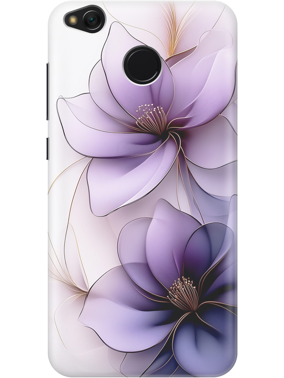 

Силиконовый чехол на Xiaomi Redmi 4X с принтом "Сиреневые цветы", Прозрачный;белый;серый;фиолетовый, 714398821