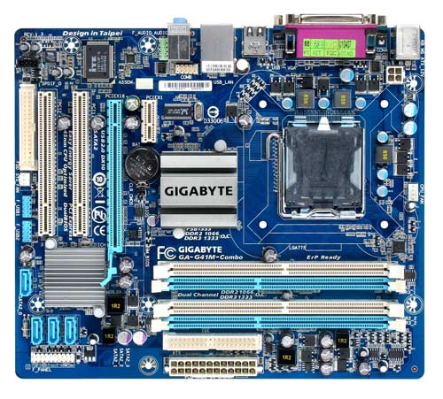 фото Материнская плата gigabyte ga-g41m-combo-gq