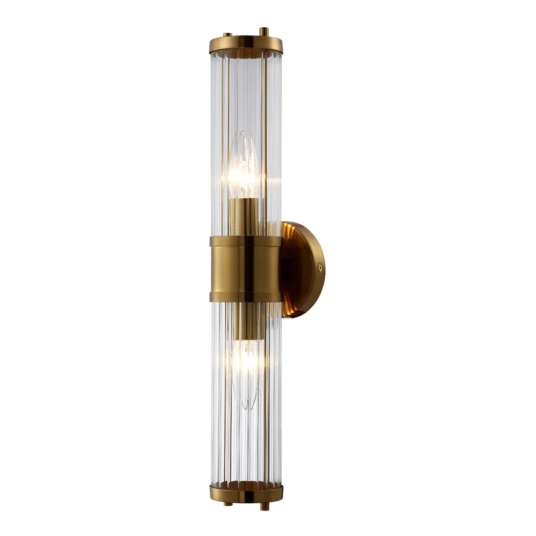 фото Бра crystal lux sancho ap2 brass