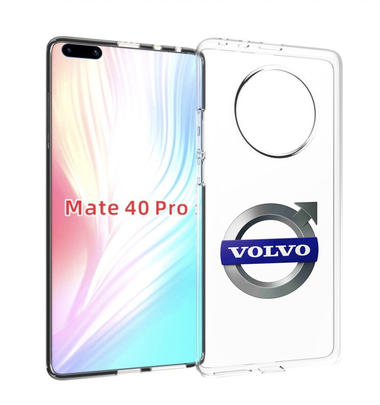 

Чехол Mypads Volvo Мужской Для Huawei Mate 40 Pro (Noh-Nx9), Прозрачный, Tocco