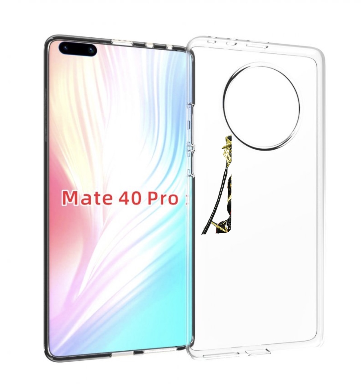 

Чехол MyPads warframe для Huawei Mate 40 Pro (NOH-NX9), Прозрачный, Tocco