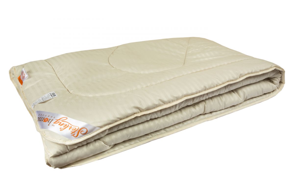 Одеяло Sterling Home Textile ВЕРБЛЮЖЬЯ ШЕРСТЬ (лёгкое) Микрофибра 140x205, 1,5 спальное