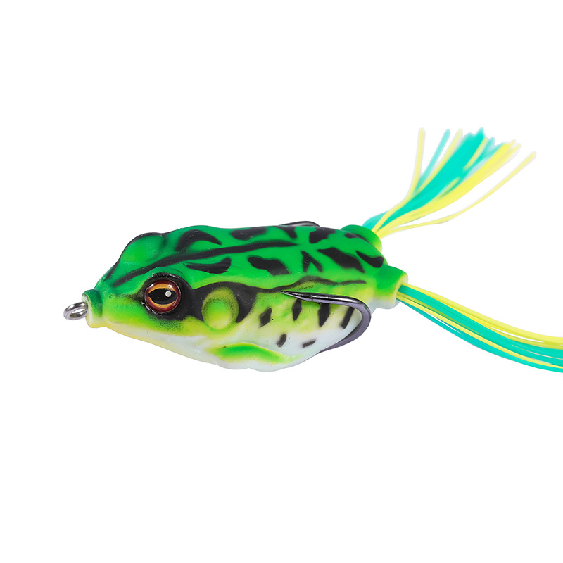 Приманка-незацепляйка Kushiro Лягушка с имитацией лапок 5,0гр, цвет C9