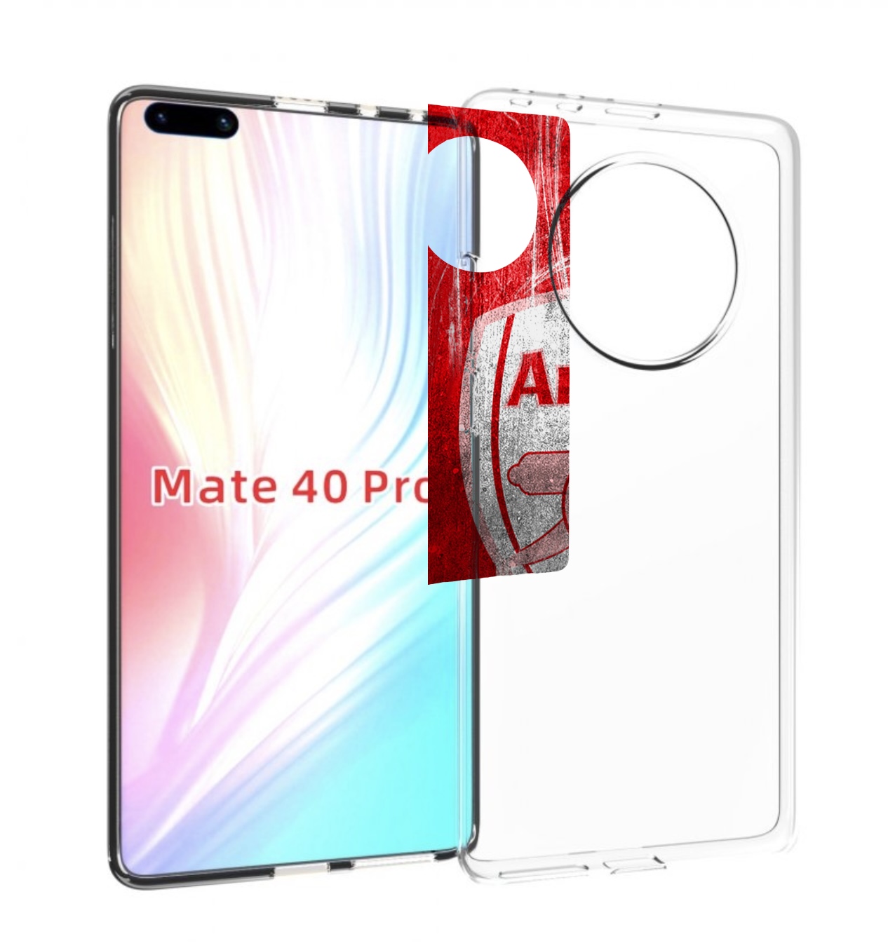 

Чехол MyPads Арсенал для Huawei Mate 40 Pro (NOH-NX9), Прозрачный, Tocco