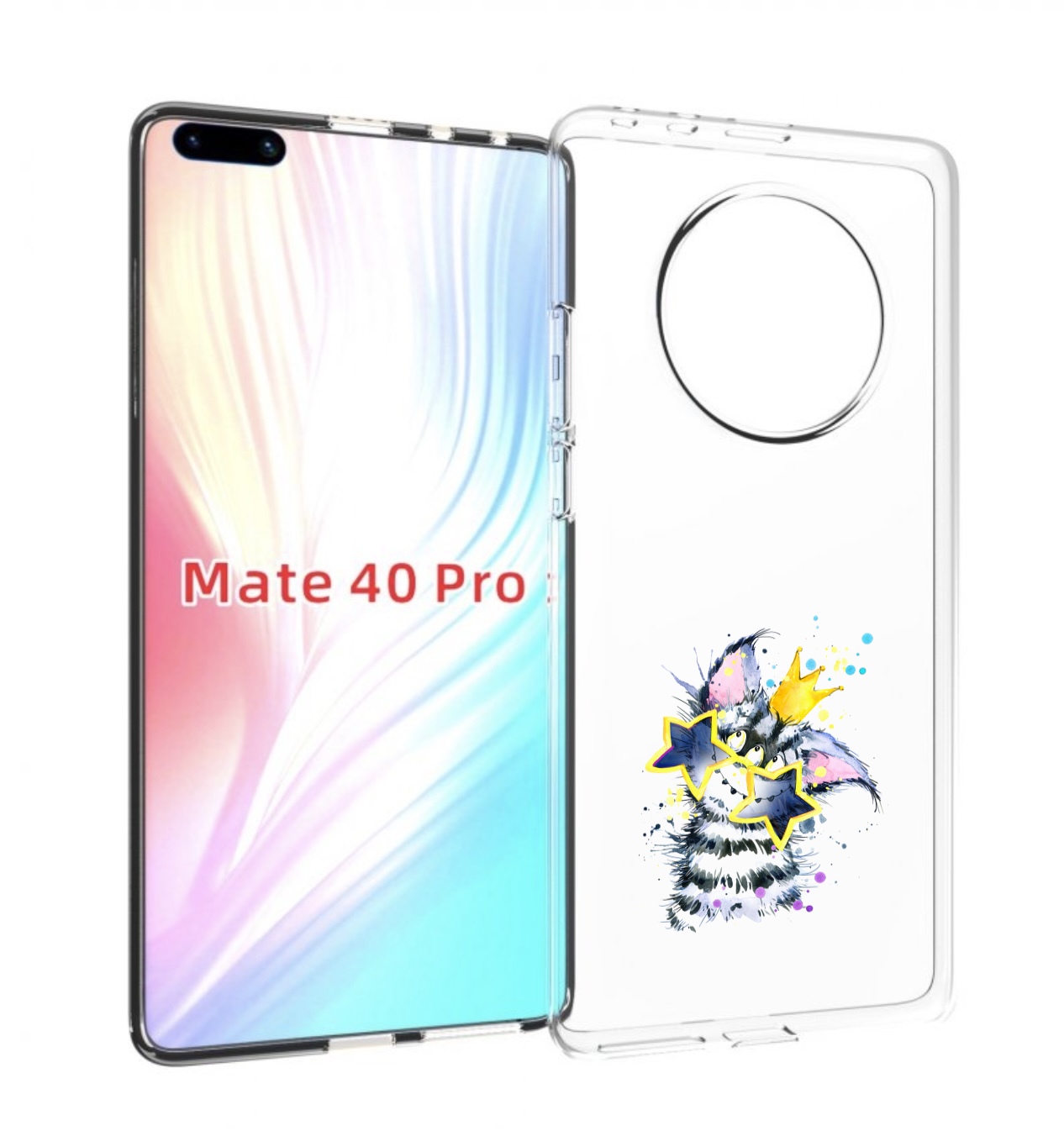 Чехол MyPads Мартовский Нуся для Huawei Mate 40 Pro (NOH-NX9)