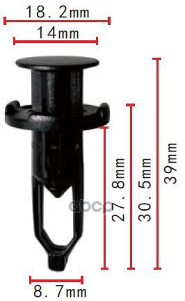 

Пистон (Клипса) Toyota Бампера Autokrep Autokrep Ak1113712