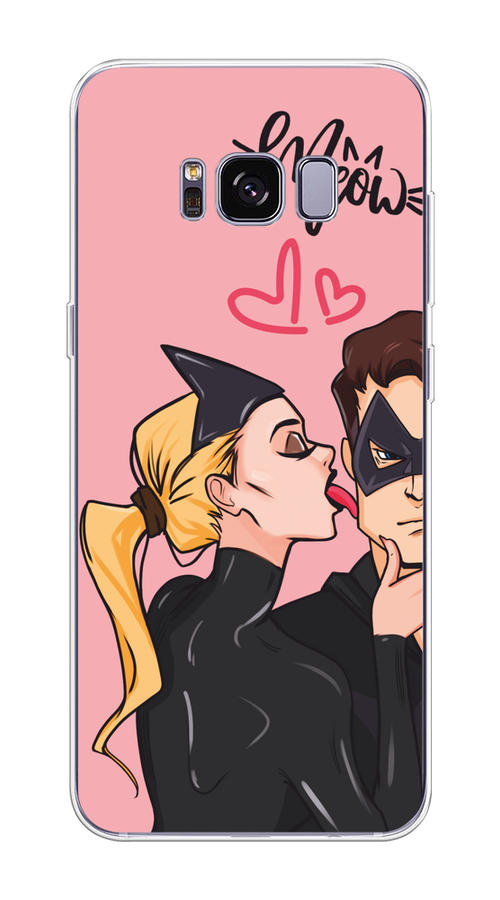 

Чехол Awog на Samsung Galaxy S8 Plus "Kiss of Cat Woman", Розовый;черный;бежевый, 24850-1