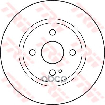 

Диск Тормозной Передн Mazda: 2 (De) 07- Trw/Lucas Df4966