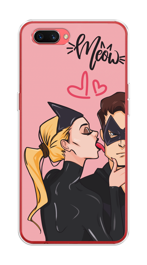 

Чехол Awog на Oppo A3s "Kiss of Cat Woman", Розовый;черный;бежевый, 250650-1