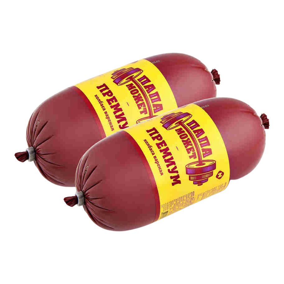 

Колбаса Папа Может вареная Докторская Премиум в оболочке 400 г