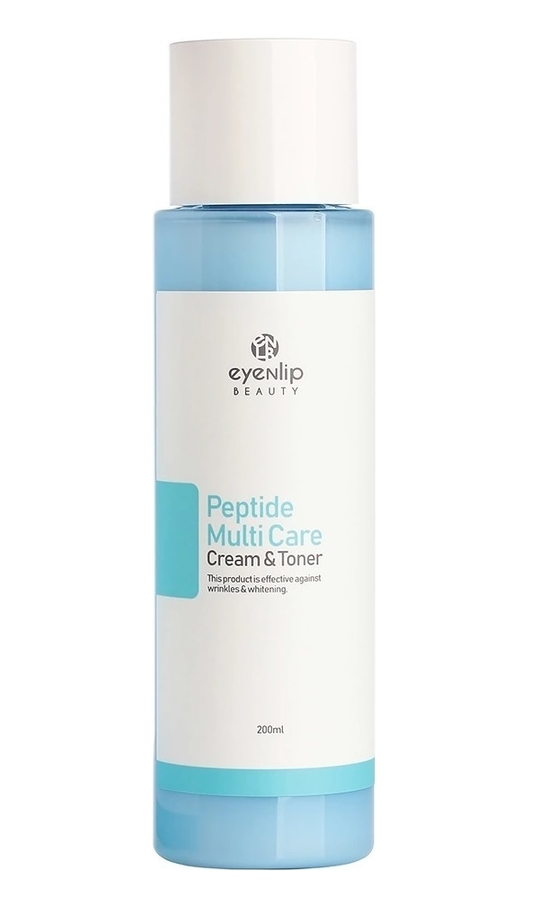 Тонер-крем Eyenlip Ct Peptide Multi Care Cream & Toner с пептидами 200 мл