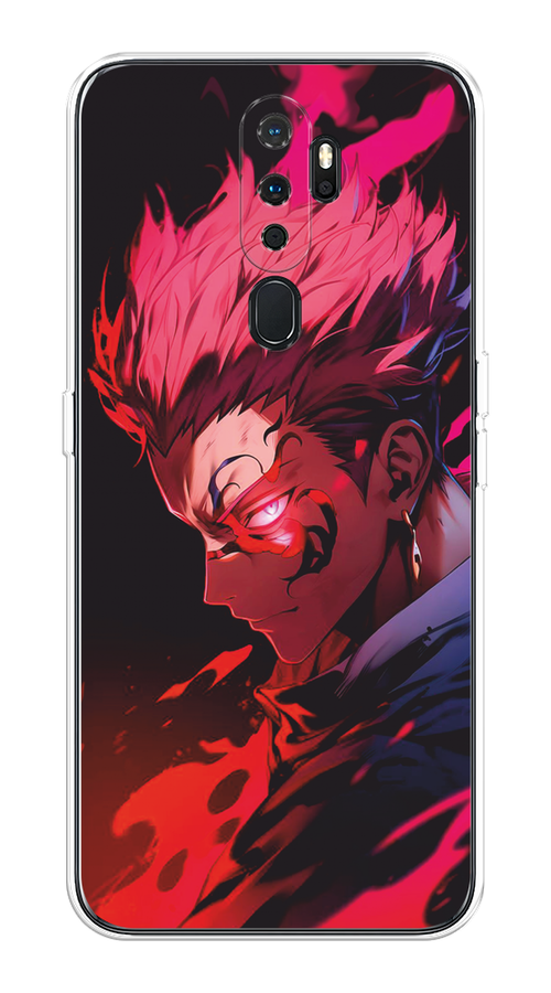 

Чехол Awog на Oppo A5/A9 2020 "Взгляд Сукуны", Розовый;красный;черный, 251350-1