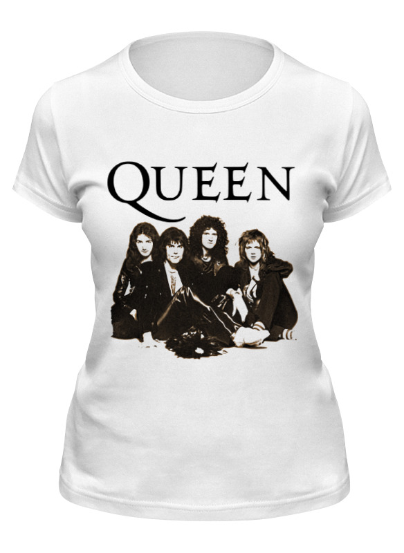 

Футболка женская Printio Queen group белая 2XL, Белый, Queen group