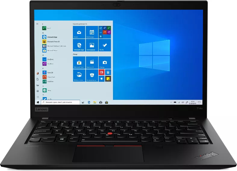 фото Ноутбук lenovo thinkpad t14s gen 1 black