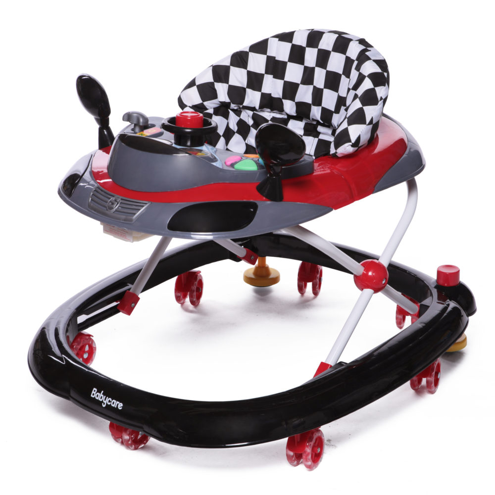 Ходунки Babycare Prix New Красный (Red) ходунки abc c 8 силиконовых колес муз indigo красный