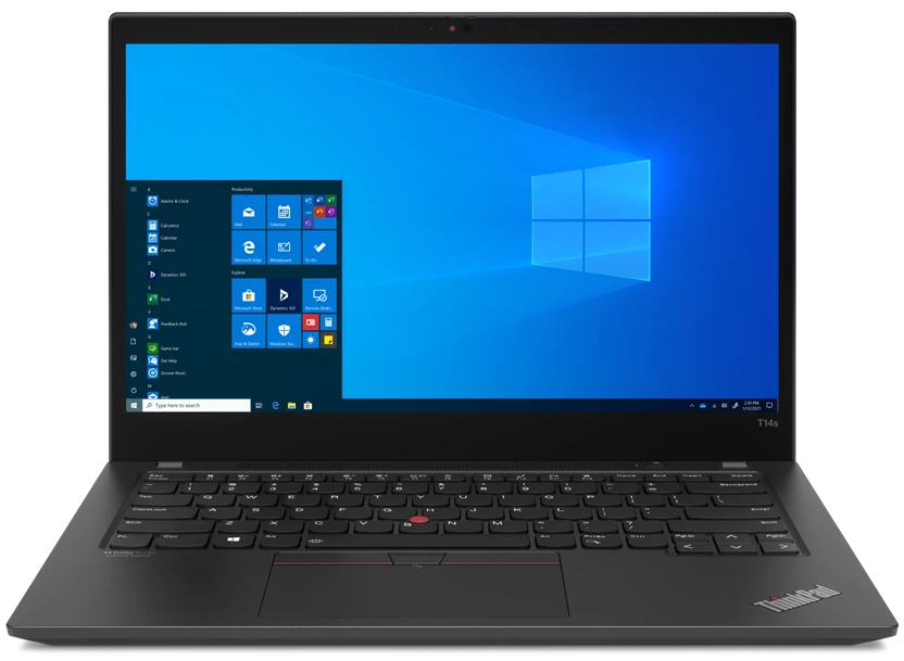 фото Ноутбук lenovo thinkpad t14s gen 2 black