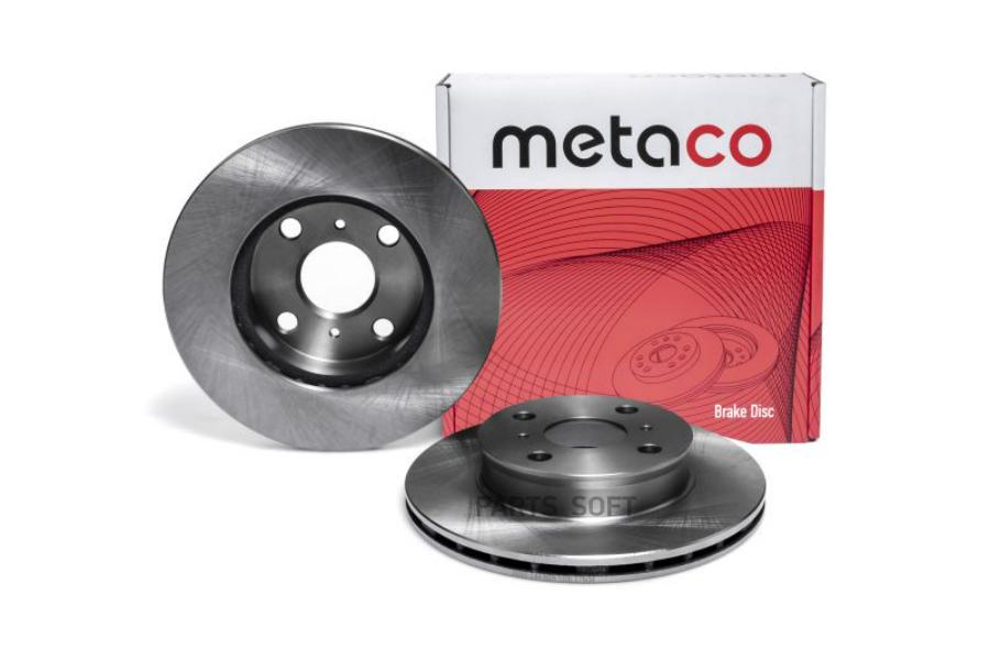 

METACO 3050-144 Диск торм.пер.Toyota Corolla E10 1992-1997, Toyota Corolla E90 1987-1993 2