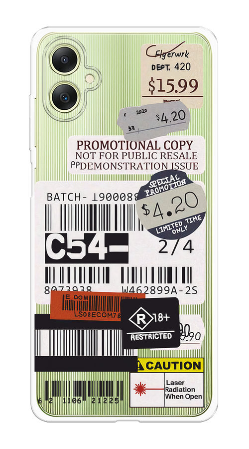 

Чехол на Samsung Galaxy A06 "Flight to Paris", Серый;бежевый, 2110150-1