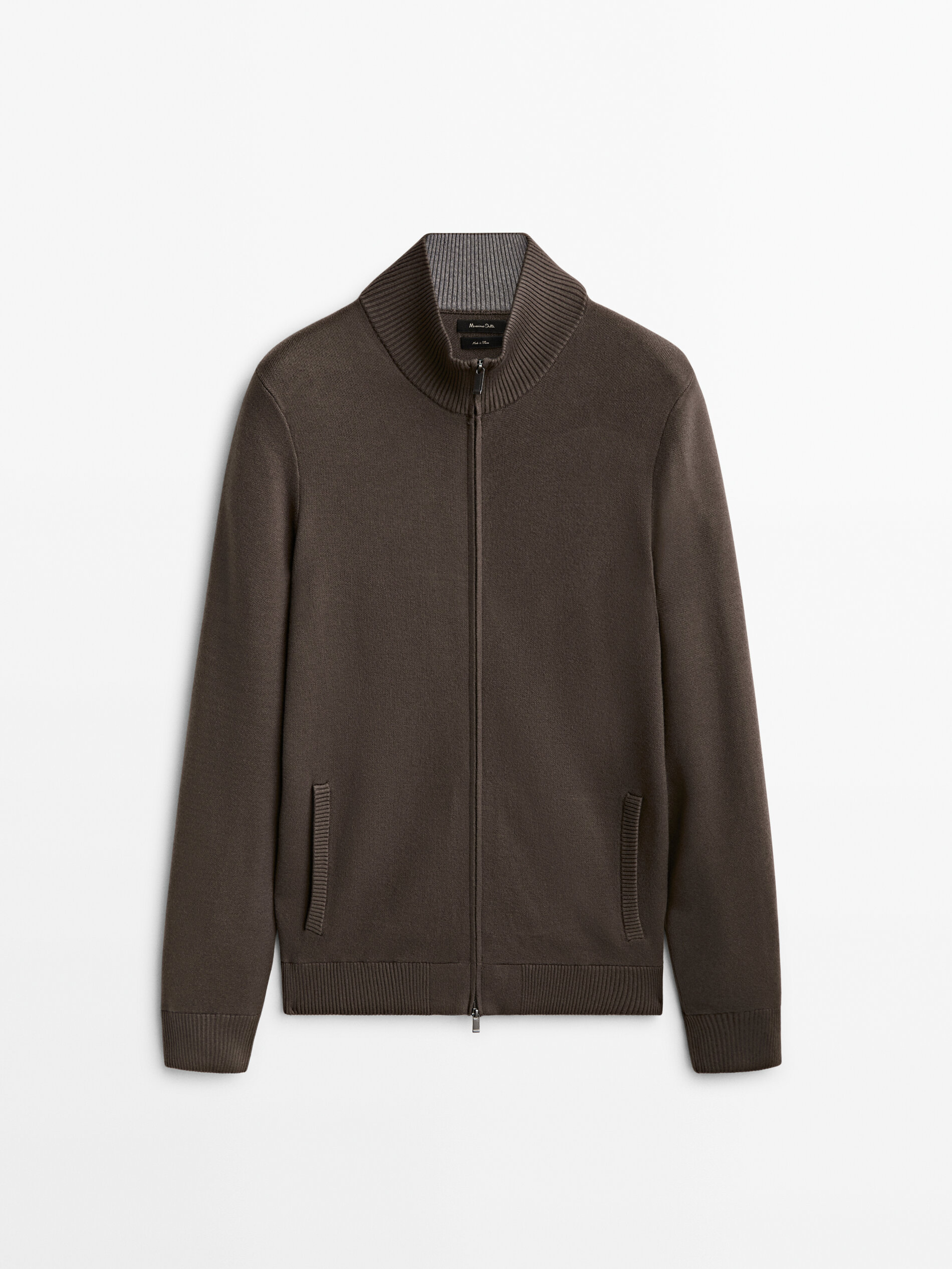 

Кардиган мужской Massimo Dutti 00942411708 коричневый XL, 00942411708