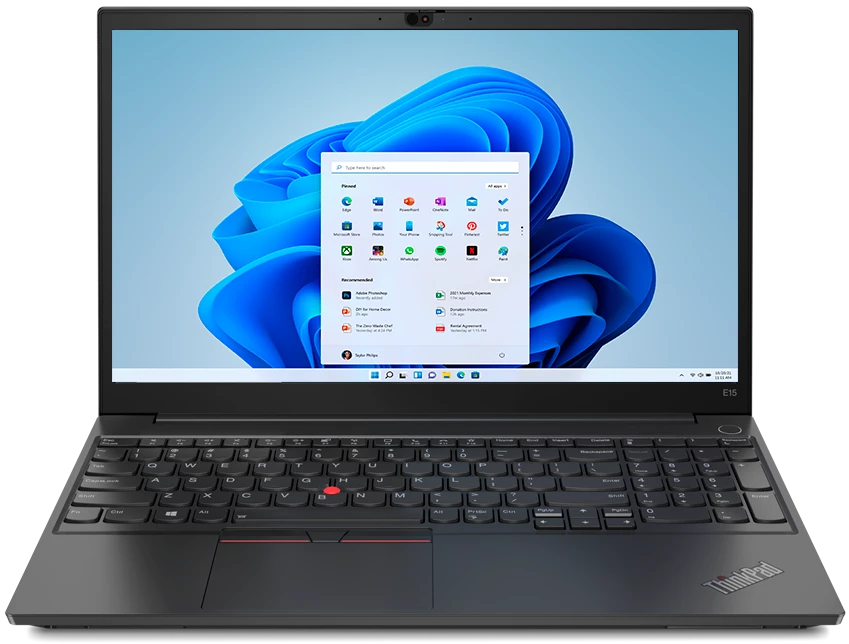 фото Ноутбук lenovo thinkpad e15 gen 3 black