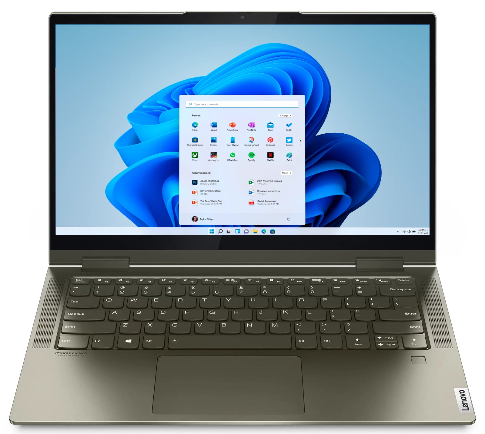 фото Ноутбук lenovo yoga 7 14itl5 green