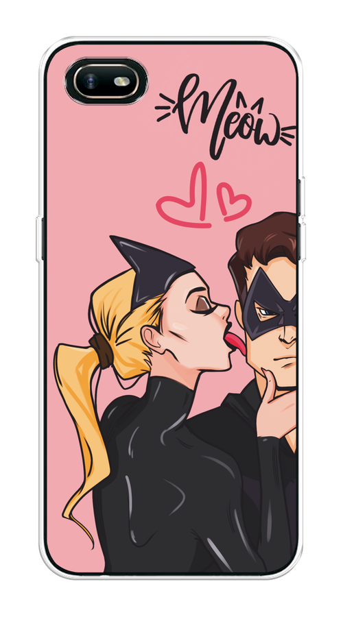 

Чехол Awog на Oppo A1k "Kiss of Cat Woman", Розовый;черный;бежевый, 252150-1