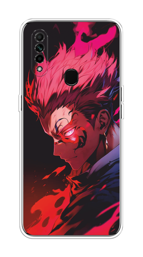 

Чехол Awog на Oppo A31 "Взгляд Сукуны", Розовый;красный;черный, 252250-1
