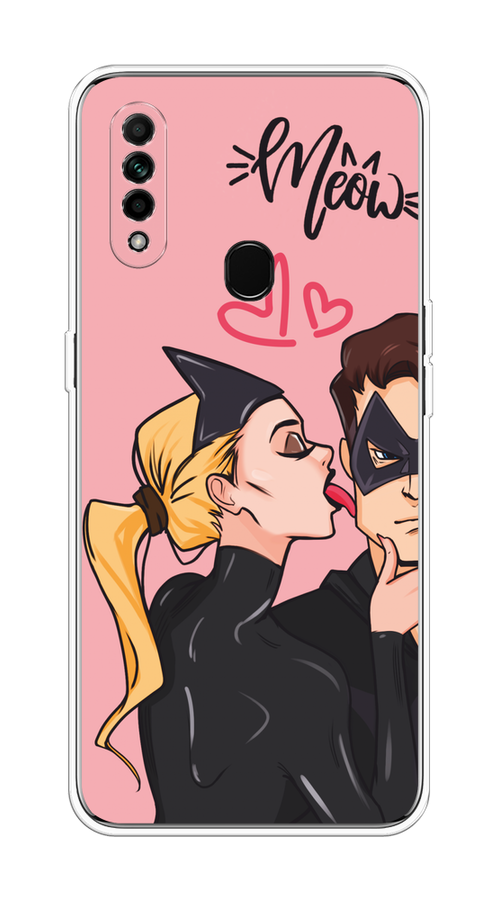 

Чехол Awog на Oppo A31 "Kiss of Cat Woman", Розовый;черный;бежевый, 252250-1