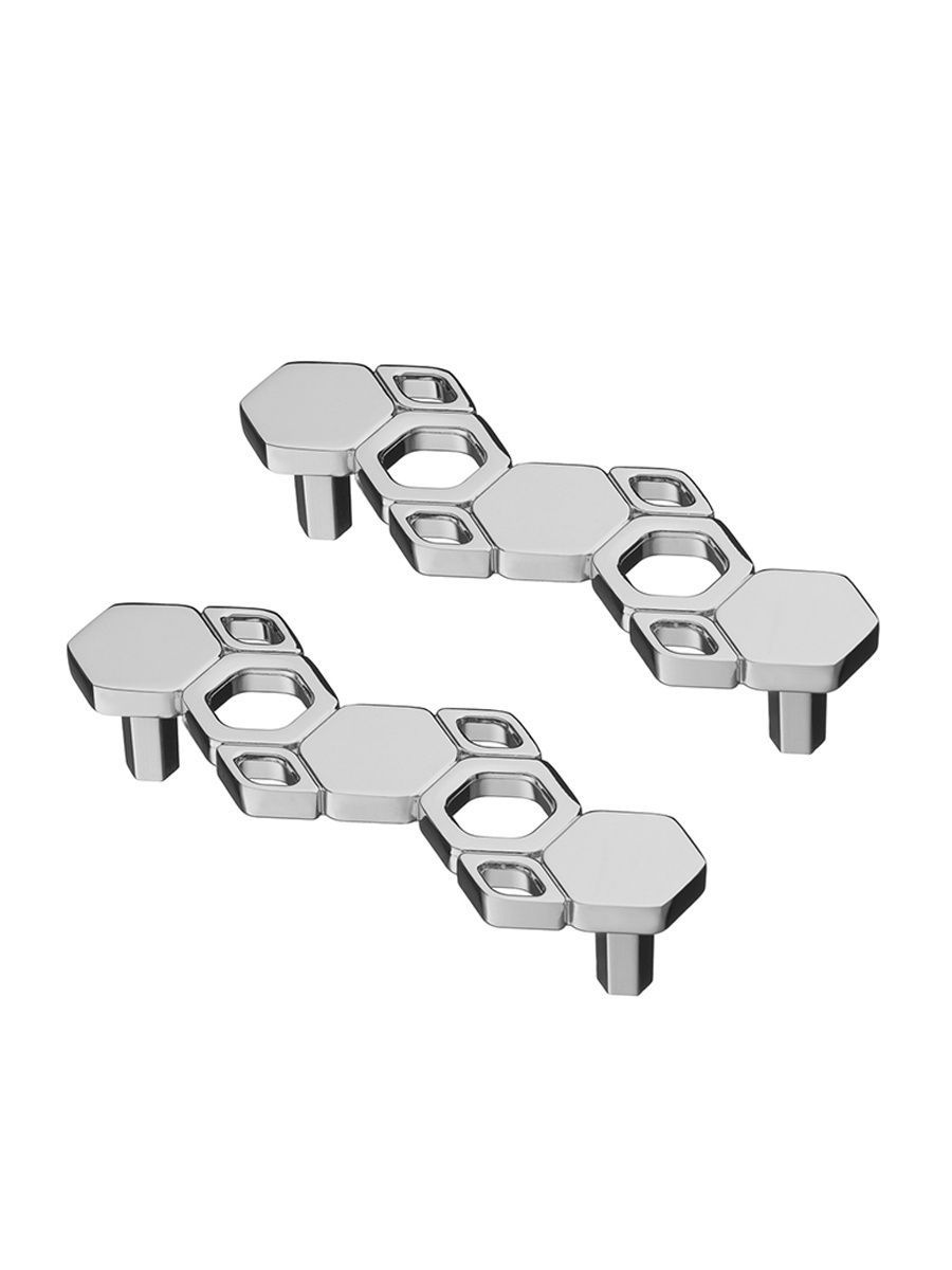 

Комплект из 2 шт ручка-скоба 96 мм Kerron S-2370-96, Серебристый;серый, SET2(S-2370-96)
