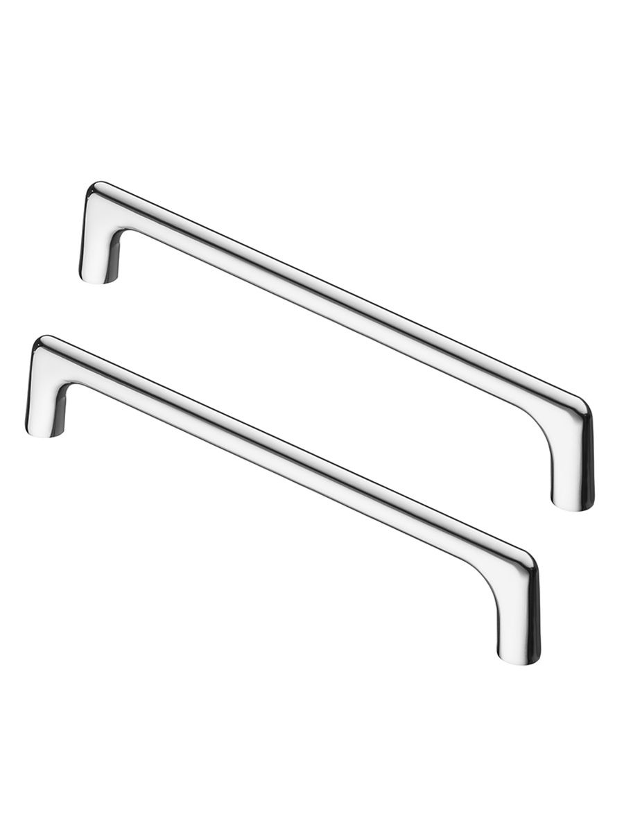 

Комплект из 2 шт ручка-скоба 192 мм Kerron S-2390-192, Серебристый;серый, S-2390