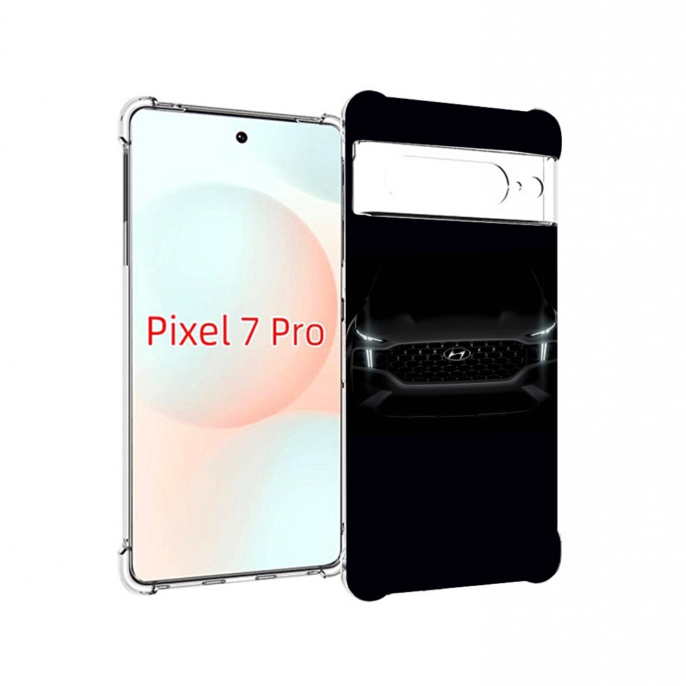 

Чехол Mypads Hyundai 2 Для Google Pixel 7 Pro, Прозрачный, Tocco