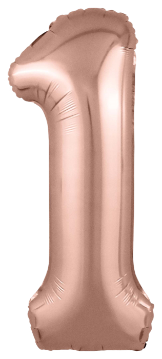 

Шар (40/102см) Цифра, 3, Золото, Slim, В упаковке, 1 шт. Agura, Розовый;золотистый