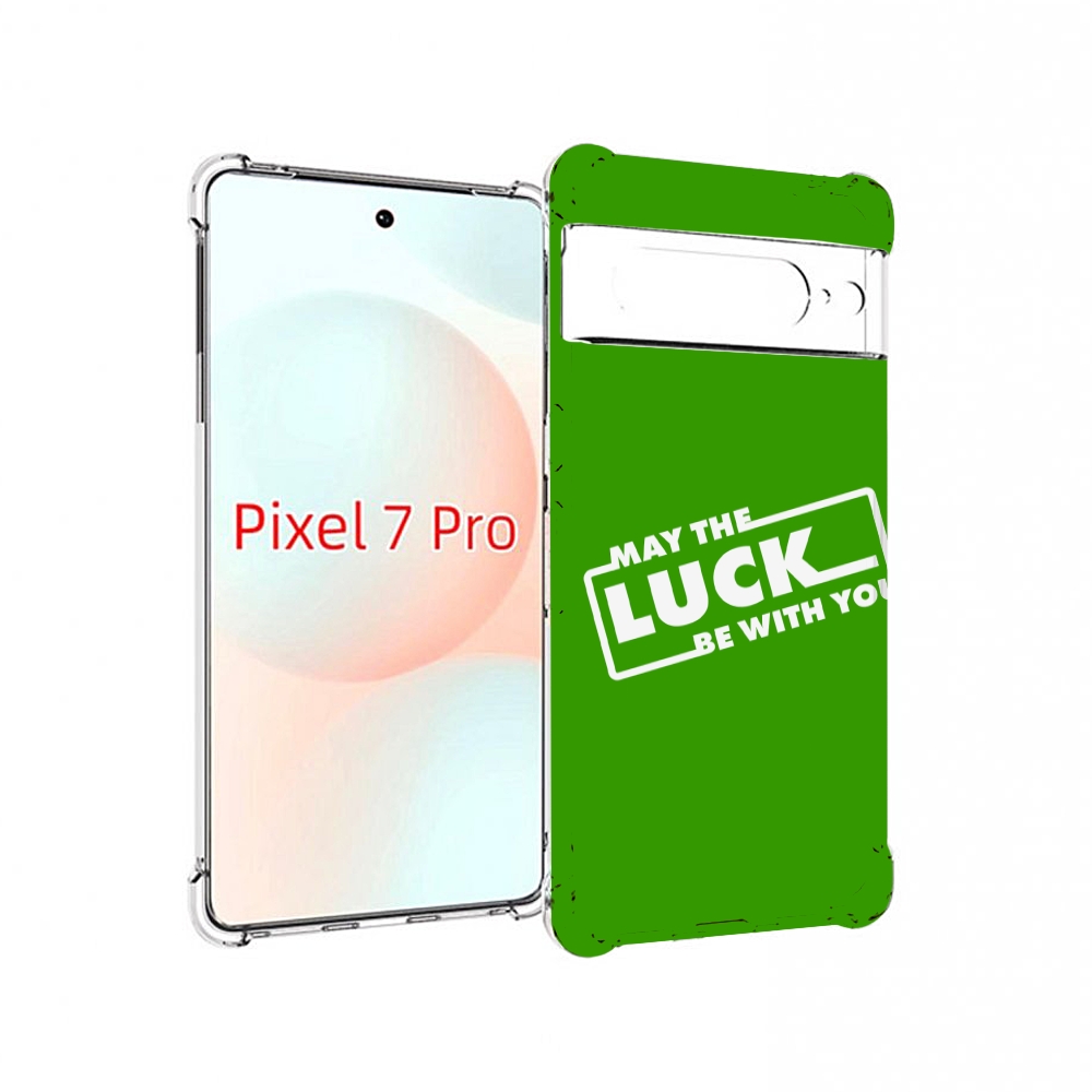 

Чехол Mypads Luck Green Для Google Pixel 7 Pro, Прозрачный, Tocco