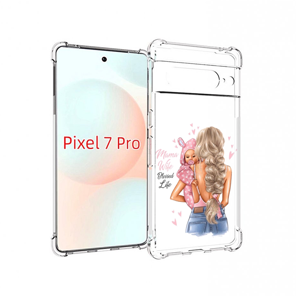 

Чехол Mypads Mama-Wibe Для Google Pixel 7 Pro, Прозрачный, Tocco