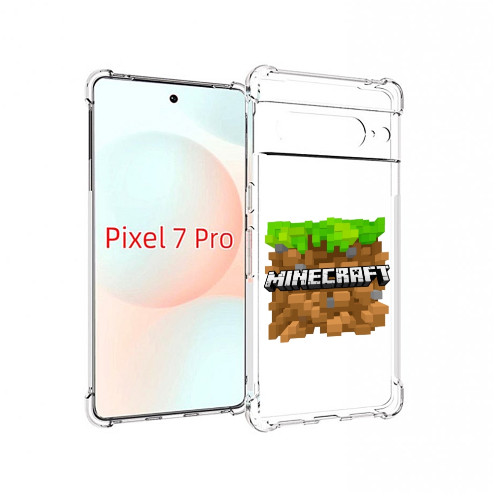 

Чехол Mypads Minecraft-2 Для Google Pixel 7 Pro, Прозрачный, Tocco