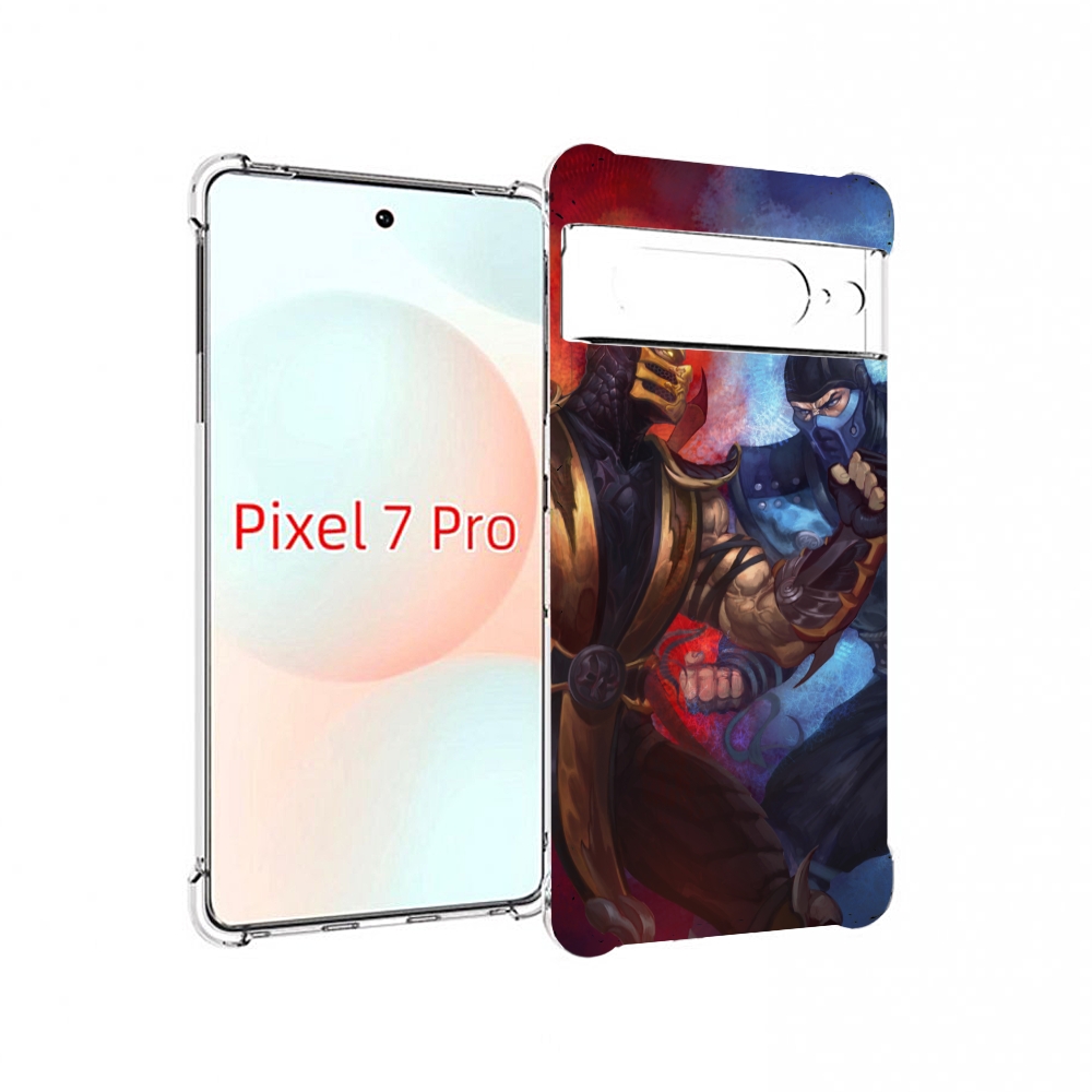 

Чехол Mypads Mortal Kombat Art Для Google Pixel 7 Pro, Прозрачный, Tocco