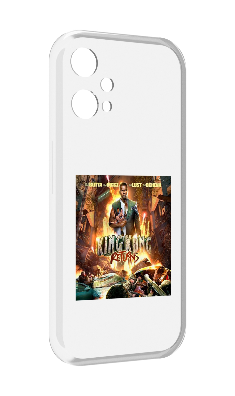 

Чехол MyPads 50 Cent - King Kong Returns для OnePlus Nord CE 2 Lite 5G, Прозрачный, Tocco